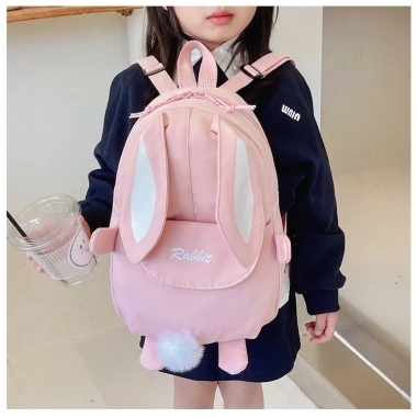 Ba lô thỏ hoạt hình nhẹ, dễ thương cho bé gái - mẫu giáo phong cách, giảm còn 188k 3 Ba lô thỏ hoạt hình nhẹ, dễ thương cho bé gái - mẫu giáo phong cách, giảm còn 188k 3