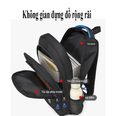 Ba lô thời trang nam nữ dung tích lớn, đựng laptop 15.6 inch, túi học sinh du lịch cấp 2-3, giảm còn 159.000 VNĐ 4
