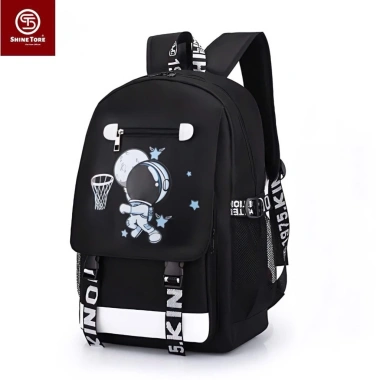 Ba lô unisex SHINE TORE ST-300 hình Boy Music thời trang giảm giá 99k, trẻ trung bền bỉ
