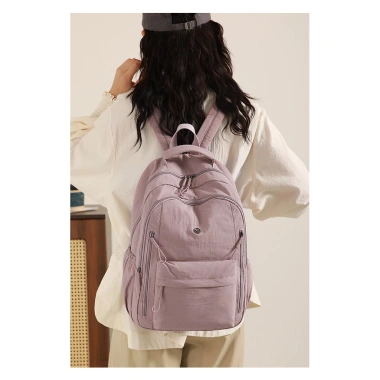 Ba lô vải Oxford nữ dung tích lớn - Ba lô du lịch, túi đi học thời trang, siêu bền, ưu đãi 348.744 VND