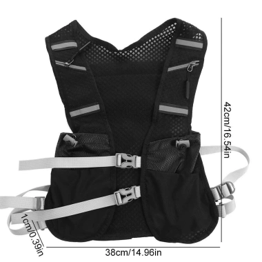 Ba lô xe đạp VERGE LIMIT phản quang, áo vest chạy bộ dưỡng ẩm, đa túi thoáng khí Unisex nhẹ, giảm giá 17% - 217.080₫ 4 Ba lô xe đạp VERGE LIMIT phản quang, áo vest chạy bộ dưỡng ẩm, đa túi thoáng khí Unisex nhẹ, giảm giá 17% - 217.080₫ 4