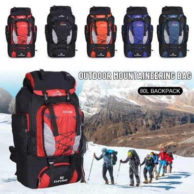 Ba lô YUNAN 80L chống nước cho đi bộ đường dài, leo núi, thể thao - Giá ưu đãi 214.488₫ 7