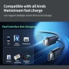 Ba phích cắm sạc nhanh USB cho ô tô cắm và rút một lần giá 152.000₫ 2