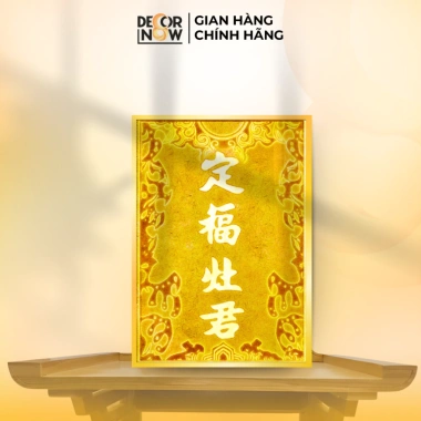 Bài Vị Ông Công Táo Đèn Ánh Sáng Nổi DecorNow - Giá Sốc 350.000, Treo Bàn Thờ