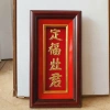Bài vị Ông Táo 17x30 Chữ Dát Vàng Nền Nhung Đỏ Giá ưu đãi 200.000₫