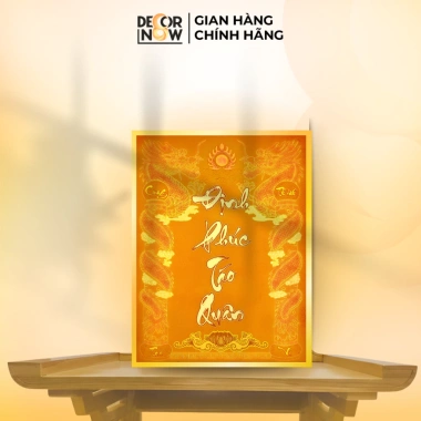 Bài Vị Ông Táo Ánh Sáng Nổi DecorNow Đèn LED Tranh Trúc – Trang Trí Bàn Thờ Thổ Công, Giá 350.000đ