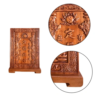 Bài vị Ông Táo gỗ cao cấp 28x38 cm - Độc đáo, sang trọng, giảm giá 700.000đ 2
