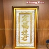 Bài vị Ông Táo Nhung Cao Cấp Dát Vàng 16x30 - Giá ưu đãi 390.000 VND 10