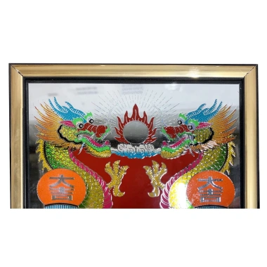 Bài vị Ông Táo Thiên Địa sáng, liễn kiếng, nẹp nhựa cứng, cao 25‑30cm, chỉ 85.500₫