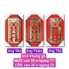 Bài vị ông Táo truyền thống loại 1 – Liễn kiếng chữ gương sáng đẹp, cao 25‑35cm, chỉ 90.250₫ 3