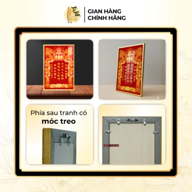 Bài Vị Thần Tài Thổ Địa Ông Công Ông Táo LED Hào Quang TUTAM‑TC28 – Nạp Phúc, Giá ưu đãi 277K