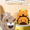 Balo 1.989KIDS cho bé 2-5 tuổi nhẹ, sức chứa lớn, hình 3D dễ thương, đi học mẫu giáo