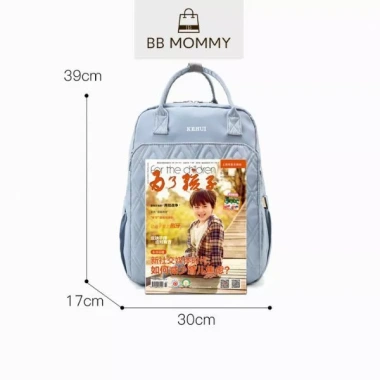 Balo BB Mommy Mẹ & Bé – Ngăn Giữ Nhiệt, Tấm Thay Tã Di Động, Mua 1 Được 2, 139k 9