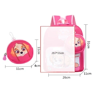 Balo bé đi mầm non 3-5 tuổi họa tiết Paw Patrol Đội Chó Cứu Hộ, thiết kế đáng yêu, nhẹ và tiện lợi - Giá chỉ 149.000đ