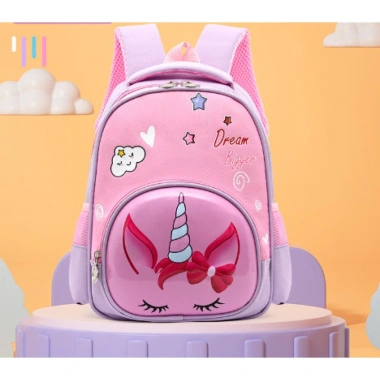 Balo bé đi mầm non hình đáng yêu, dây chống lạc, nhẹ an toàn 0‑5 tuổi – 117k 2