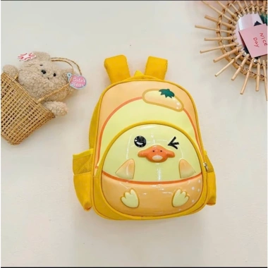 Balo bé đi mầm non hình đáng yêu, dây chống lạc, nhẹ an toàn 0‑5 tuổi – 117k 4