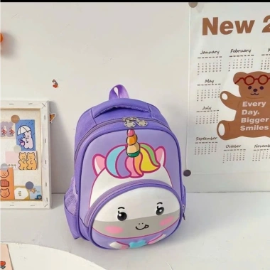 Balo bé đi mầm non hình đáng yêu, dây chống lạc, nhẹ an toàn 0‑5 tuổi – 117k 6