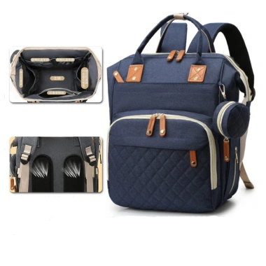 Balo Bỉm Sữa Cao Cấp Ngăn Giữ Nhiệt, Vải Chống Thấm Tiện Dụng - Giá 220k Từ 268k 7