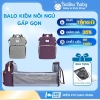 Balo bỉm sữa đa năng gấp gọn nhiều ngăn, tích hợp nôi, giữ nhiệt, vải chống thấm - Giá ưu đãi 299,000đ