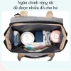Balo Bỉm Sữa Đa Năng Gấp Gọn - Nhiều Ngăn, Tích Nôi, Giữ Nhiệt, Chống Thấm, Chống Bụi - 287.160 VND 4