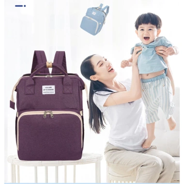 Balo bỉm sữa đa năng nhiều ngăn cho mẹ và bé, kết hợp nôi di động gấp gọn, giữ nhiệt, chống nước - Giá ưu đãi 313.950đ 3 Balo bỉm sữa đa năng nhiều ngăn cho mẹ và bé, kết hợp nôi di động gấp gọn, giữ nhiệt, chống nước - Giá ưu đãi 313.950đ 3