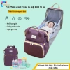Balo Bỉm Sữa Đa Năng Sohanei Fam - Nôi Gấp Gọn, Nhiều Ngăn, Chống Bụi, Chống Thấm Nước, Mommy Bag 2