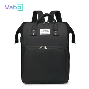 Balo bỉm sữa Sunshine đa năng kèm nôi gấp gọn giữ nhiệt, nhiều ngăn, chống nước VABA - 240k 8
