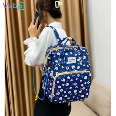 Balo bỉm sữa VBJBLB257 - Nôi gấp gọn, chống nước, giữ nhiệt, đa năng, USB sạc, 238.999 VND 6