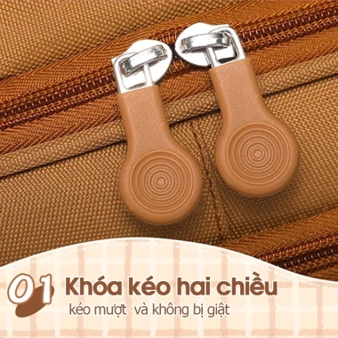 Balo BOODOO cho bé cặp sách Capybara cao cấp, tặng móc khóa và sticker, 289.000 VND