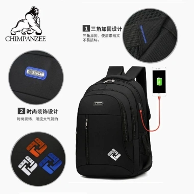 Balo Cặp Sách THCS Nam - Ba Lô Máy Tính Du Lịch Dung Tích Lớn, Giá 131.999 VND