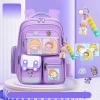 Balo Capybara NATIFA Chống Gù Siêu Nhẹ Chống Nước Chống Xước và Tặng Đồng Hồ & Móc Khóa cho Bé Tiểu Học 7