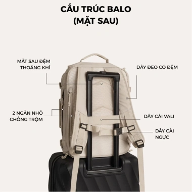 Balo Chibava 01 Cao Cấp 28-38L Chống Nước Chống Xước Siêu Bền Tiện Dụng Giá 599k 6