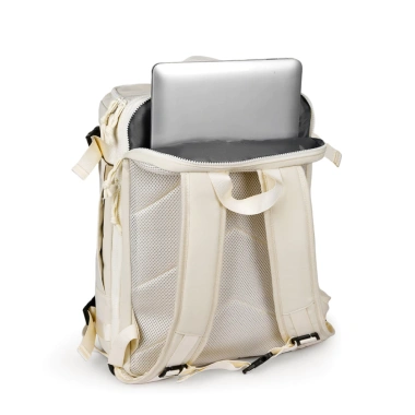 Balo Chibava cao cấp trắng be 28-38L - Chống nước, chống xước, 10-12 ngăn tiện dụng 9 Balo Chibava cao cấp trắng be 28-38L - Chống nước, chống xước, 10-12 ngăn tiện dụng 9