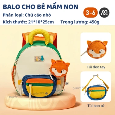 Balo cho bé mầm non Mideer Outing Kids - Siêu nhẹ, đa năng, giảm giá 23% chỉ 690.000₫
