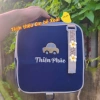 Balo cho bé mầm non thêu tên - mẫu giáo đa màu, cho bé gái và bé trai, tặng kèm tag, giảm giá 20% 10