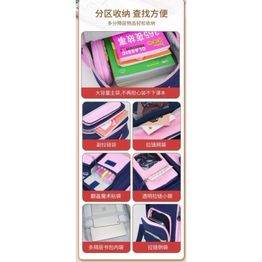 Balo chống gù Capybara Kuromi Khủng Long, tặng thẻ + huy hiệu - 178.000 VND HHStore9x 9