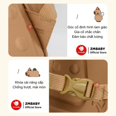 Balo Chống Gù Capybara ZMCG2-81 - Dành cho bé lớp 1-6, giảm giá 23% chỉ 228.999 VND