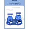 Balo chống gù cho bé tiểu học Form hộp đứng, vải oxford cao cấp, nhiều ngăn, giảm giá 345.000đ 2