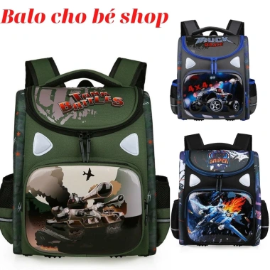 Balo Chống Gù Siêu Nhẹ Chống Nước Có Phản Quang Dành Cho Học Sinh Giá 259.000 VND