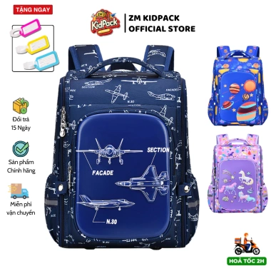 Balo chống gù ZM Kidpack chống nước - ZMCG cho bé trai, bé gái giảm còn 260.000đ
