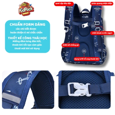 Balo chống gù ZM Kidpack chống nước - ZMCG cho bé trai, bé gái giảm còn 260.000đ 3 Balo chống gù ZM Kidpack chống nước - ZMCG cho bé trai, bé gái giảm còn 260.000đ 3