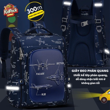 Balo chống gù ZM Kidpack chống nước - ZMCG cho bé trai, bé gái giảm còn 260.000đ 5 Balo chống gù ZM Kidpack chống nước - ZMCG cho bé trai, bé gái giảm còn 260.000đ 5