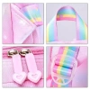 Balo công chúa canvas chống nước, mòn, thoáng khí, màu gradient thời trang - Giá 222.585 VND 5