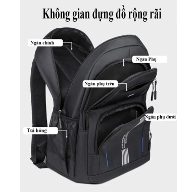 Balo công sở nam nữ cao cấp 15.6 inch chống sốc, chống nước - Giá xưởng 147k 4 Balo công sở nam nữ cao cấp 15.6 inch chống sốc, chống nước - Giá xưởng 147k 4