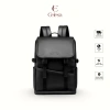 Balo Da Brian Unisex Nam Nữ Cặp Đa Ngăn Đựng Laptop Du Lịch Nhiều Ngăn - Giá 300k