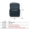 Balo da cao cấp GENBAG 15,6 inch chống sốc 5 chiều, chống nước, phù hợp nam nữ - Giá ưu đãi 185k 2