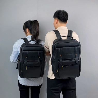 Balo da cao cấp GENBAG 15,6 inch chống sốc 5 chiều, chống nước, phù hợp nam nữ - Giá ưu đãi 185k