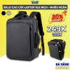 Balo Da Chống Nước, Chống Sốc 15.6 inch Đựng Laptop - Ngăn Du Lịch, Học Nam Nữ