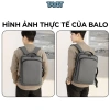 Balo Da Chống Nước, Chống Sốc 15.6 inch Đựng Laptop - Ngăn Du Lịch, Học Nam Nữ 6