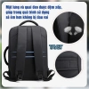 Balo Da Chống Nước, Chống Sốc 15.6 inch Đựng Laptop - Ngăn Du Lịch, Học Nam Nữ 9